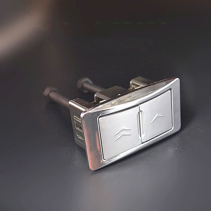 Bouton Poussoir Réglable Pour Réservoir De Toilettes Double Chasse - Remplacement Universel - 5