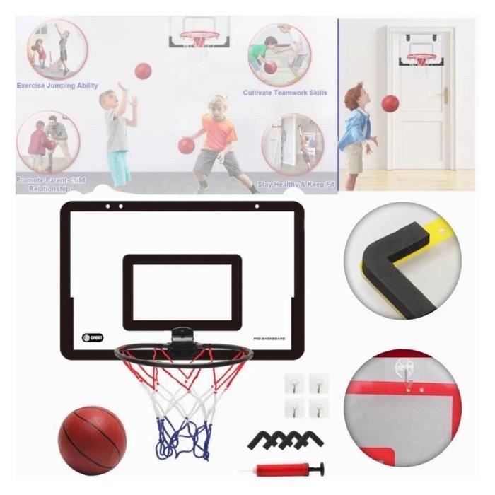 Mini Panier de Basket - FOLAYA - Jouet de Bain - Ventouse - 3 Balles - Plastique Non Toxique - Sport Mini Panier de Basket - FOLAYA - Jouet de Bain - Ventouse - 3 Balles - Plastique Non Toxique - Sport
