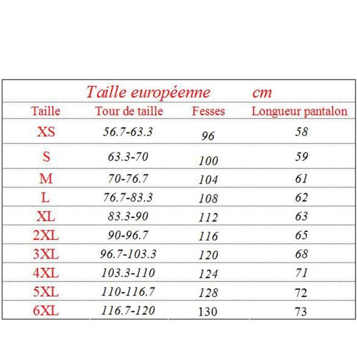 Taille 6xl homme deals