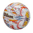 Ballon Wilson Shoreline Eco - blanc/orange - Taille 5-2