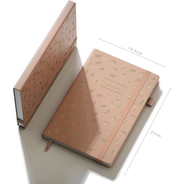 Agenda Scolaire 2025 2026 Semainier Planner A5,18 Mois Juillet 2025 à