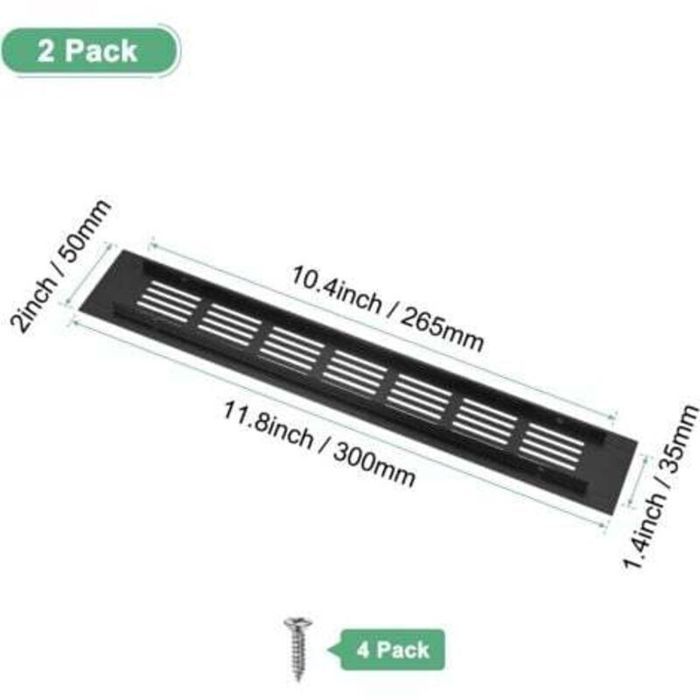 Lot de 50 tendeurs de corde de tente en alliage d'aluminium, double