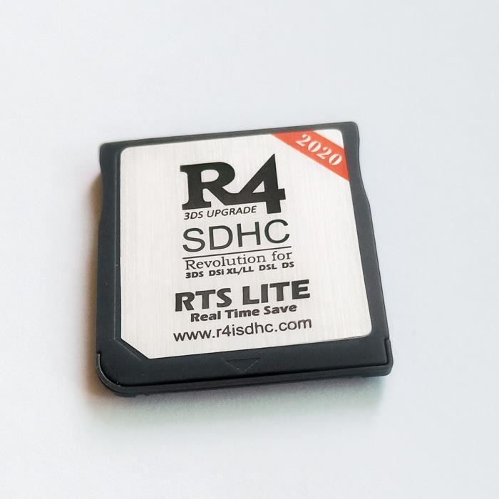2020Nouvelle carte de jeu R4i RTS Lite R4 argent Silver R4 Linker SDHC ...
