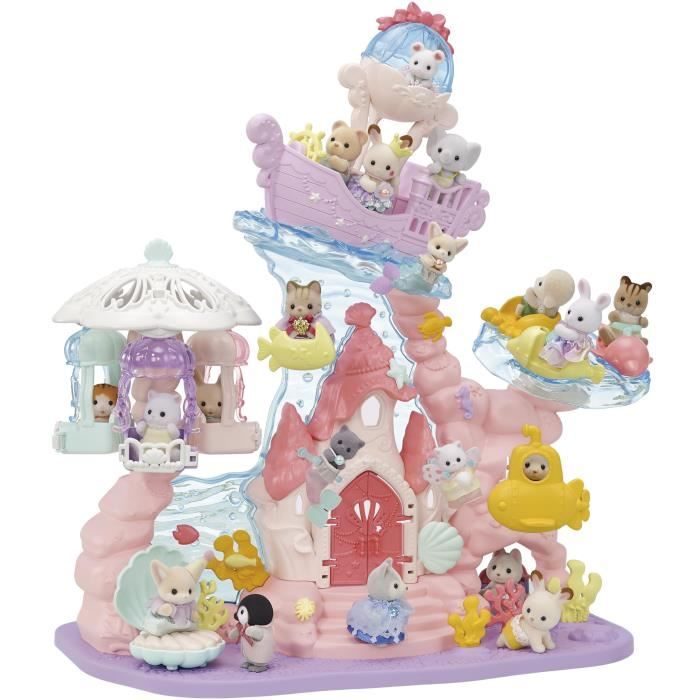 Sylvanian Families Le château des sirènes France Contient le château
