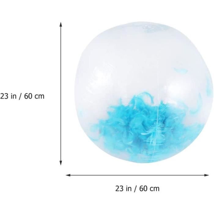 Ballon XXL Bleu Ciel Opaque 90 cm
