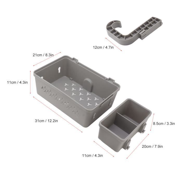 Panier De Rangement Pour Piscine, Support De Piscine Multifonctionnel Doubles Rails Lateraux Bleus 99189297 Panier De Rangement Pour Piscine, Support De Piscine Multifonctionnel Doubles Rails Lateraux Bleus 99189297