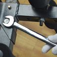  Valise à outils en chrome vanadium pour clé plate à cliquet articulée 6 à 32 mm Pour 22 pièces-3