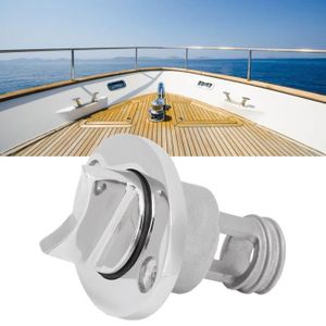 Raccord De Peau De Cale / Bouchon De Vidange Taskar - Acier Inox - 25 Mm - Pour Bateau Marine - Neuf