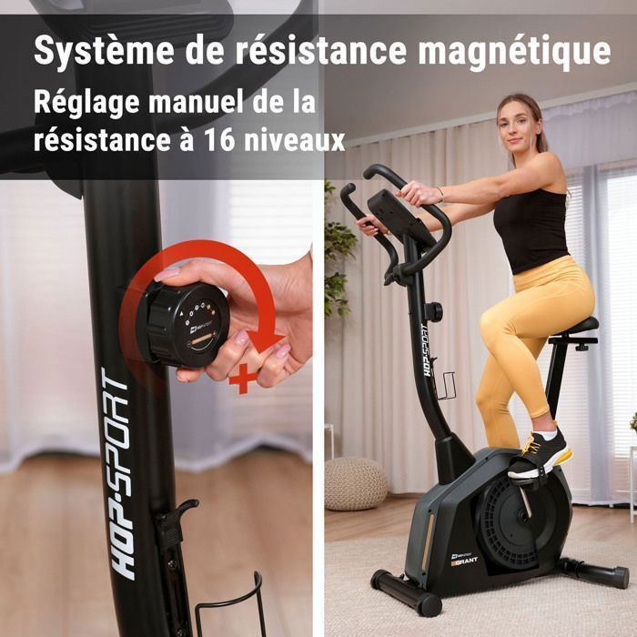 SG Store Lot de 4 boutons à ressort M16 pour vélo d'appartement SG Store Lot de 4 boutons à ressort M16 pour vélo d'appartement