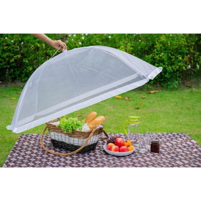 Cloches Alimentaires Pliables En Maille – Lot De 2 – Protection Anti-insectes – 44x44x30 Cm - 5