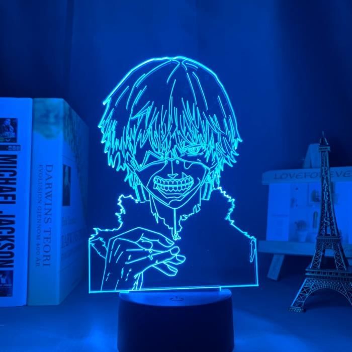 Lilo & Stitch Lampe de chevet 3D avec lumières LED acryliques RVB à  couleurs Double ton pour décoration chambres d'enfants Cadeau - Cdiscount  Maison