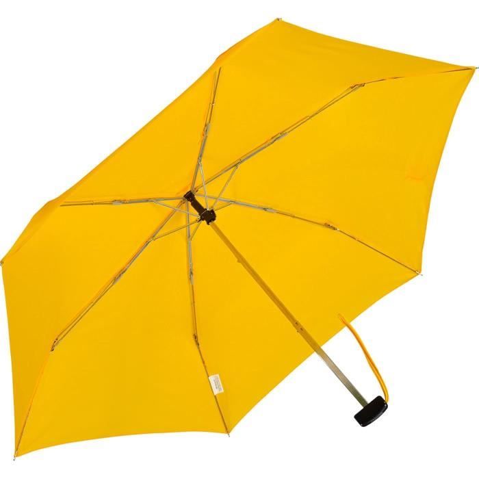 Parapluie Doppler Carbonsteel Mini Slim - Rouge/Jaune (Fusion) - Ultra Compact 23cm - Neuf