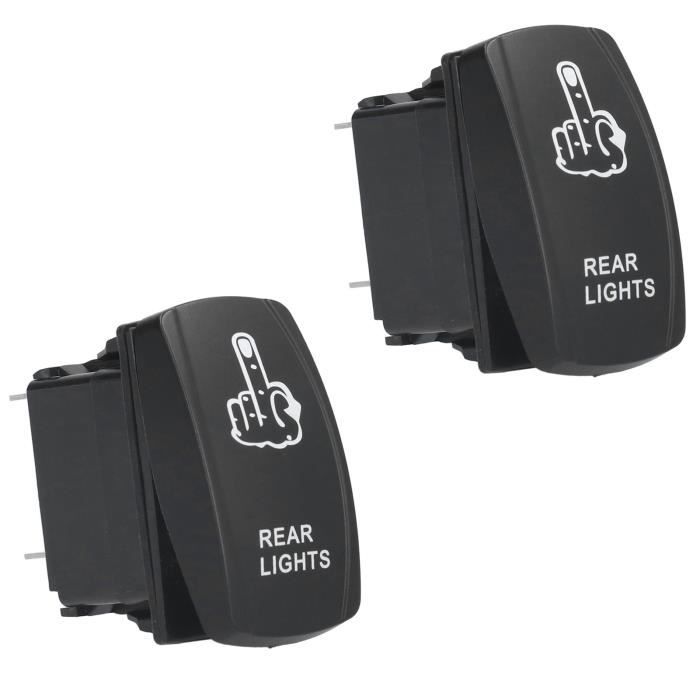 Lot De 2 Interrupteurs Marche Arrière 2 Broches - Compatible Citroën Jumper, Fiat Ducato, Peugeot Boxer (2006-2025) - 2