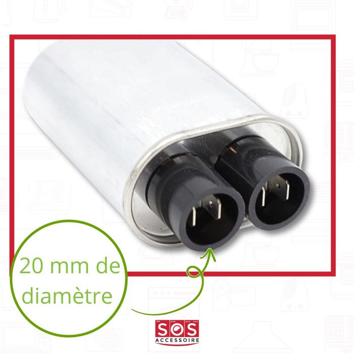Fusible 12A Pour Four Micro-ondes - Compatible Ariston, Hotpoint, Indesit, Brandt Et + (Réf. 75X0120), Pièce De Rechange Fiable
