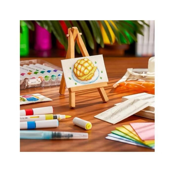 Kit Peinture Magique 3D Gonflante à L'eau | Stylos Mousse Et Papier Magique Pour Enfants | Activité Créative DIY 10 Feuilles