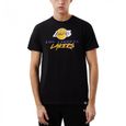 New Era - T-shirt NBA Script - Los Angeles Lakers (Noir - L)-0