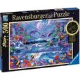 Puzzle Star Line 500 p - La magie du clair de lune - Ravensburger - Paysage et nature - Mixte - 10 ans-0