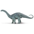 Figurine de dinosaure réaliste - SAFARI - Apatosaurus junior - 40 cm - Gris-0