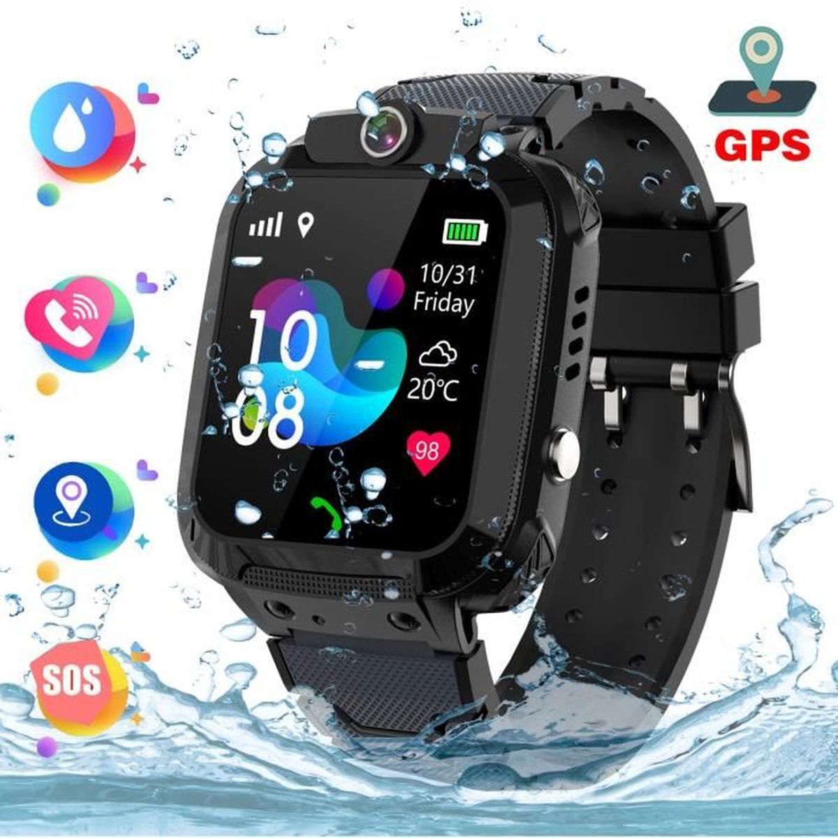 smart watch with phone and gps