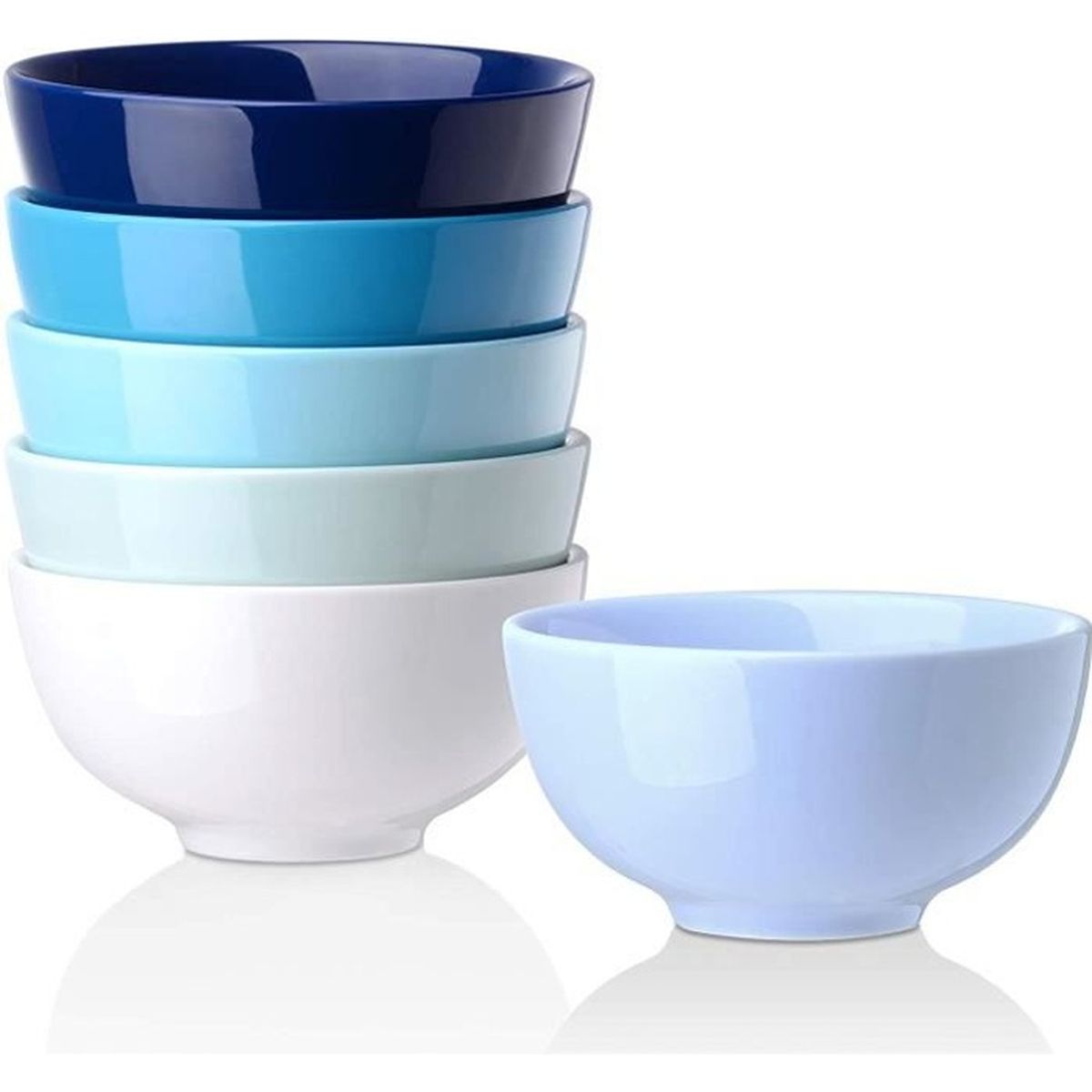 Bol à céréales 15 cm la belle /"BLANC/" Frise porcelaine