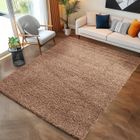 Tapis Salon Shaggy - Mylan - Mocca - 300 x 400 cm - 100% Polypropylène - CARPETTEX