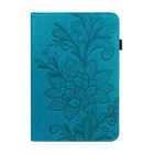 IAMS CHIEN Pour Samsung Galaxy Tab A7 Lite 8.7" SM-T220 SM-T225 Tablette Housse étui à rabat Bleu PU Cuir Portefeuille Protection