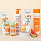 EVOLUDERM – Routine Visage & Corps Éclat 7 produits – 1x Lait + 2 Huiles + 1 Sérum Vitamine C + 1 Gommage & Masque carotte + 1 Lait