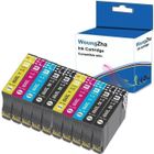 WOUNGZHA Lot de 10 cartouches 604 XL compatibles Epson XP-2200/2205/3200/4200 -Compensation des fuites d’encre