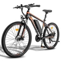 FAFREES Vélo électrique 26" VAE - Moteur 480W - Batterie 36V/13Ah - Shimano 21 vitesses - Autonomie 100km - VTT électrique, Noir