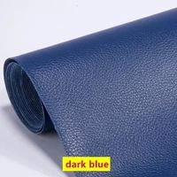 300x50cm - bleu foncé - Kit de réparation en cuir autocollant imperméable, ruban adhésif en cuir pour canapés