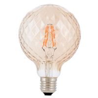 Ampoule LED Filament Globe 95mm or 3W dimmable E27 2200K blanc très chaud
