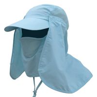 Casquette,Visière de pêche unisexe, chapeau de Protection solaire, casquette de Protection UV pour le visage et le cou, - Type HL -A