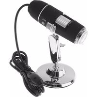 Loupe électronique d'inspection de microscope numérique 1600X 2MP USB avec support en métal - SODIAL - Zoom