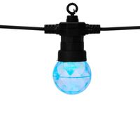 Guirlande Extérieure LED RGB TECHBREY Alec 7.5m - 10 Ampoules - Blanc Multicolore - Electrique