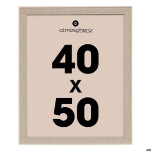 Cadre Photo Noir 35x45 Cm - Moderne Et Élégant - Parfait Pour Photos, Posters Ou Diplômes