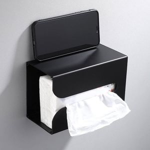 Zerodeko Boîte à Mouchoirs Murale En Plastique - Distributeur Élégant Pour Cuisine, Salle De Bain, Bureau