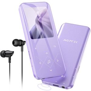 LECTEUR MP3 AGPTEK 32Go Lecteur MP3 Bluetooth 5.3 avec Boutons
