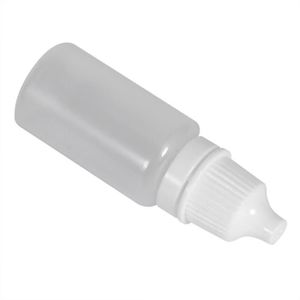 BOUTEILLE - FLACON 50 pcs 10ml Flacon Vide Compte gouttes Bouteille Oeil Yeux Liquide Plastique
