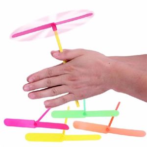 FRISBEE Frisbee,Hélice de libellule en plastique bambou,jouet classique d'extérieur,flèche volante rotative - 50PCS[E6085]