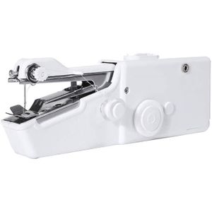 Rideau Outil de Point Rapide Manuelle pour V/êtement Blanc Main Couture Portative LIUMY-Mini Machine /à Coudre Portable Main Couture /électrique Garment m/énage