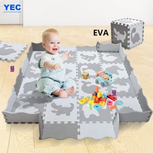 TAPIS DE SOL YEC Set de 16 Puzzle Tapis de jeu pour bébé pour l