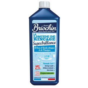 LIQUIDE LAVE-VAISSELLE BRIOCHIN Liquide de rinçage Super brillance - 750 