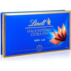 Chocolats de Noël - Boîte de chocolat bleue à partager 500g