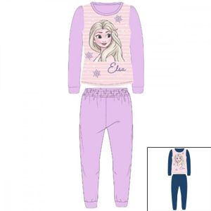 Pyjama pyjashort la reine des neiges 2 gris et violet-laubakids