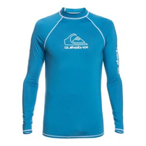 COMBINAISON DE SURF T-shirt de surf manches longues Quiksilver On Tour - Bleu - XS - Homme - Respirant - Sports nautiques