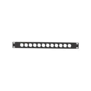 Étagère connecteur pour Armoire Rack 19 Extensible 350 mm avec 4 Crochets Gris