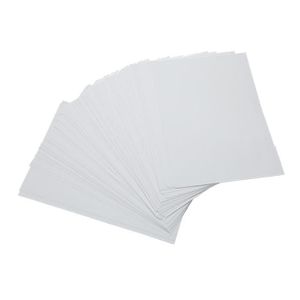 Qiilu papier autocollant A4 100 feuilles de papier autocollant de