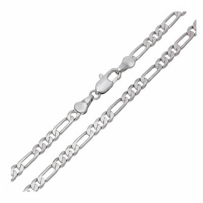 Apprêt Chaînette Jaseron - Argent Massif 925/000 - Extension Pour Bracelet Ou Collier