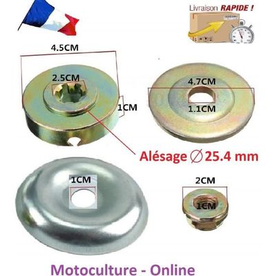 Rondelles de centrage pour lame ( disque ) de débroussailleuse