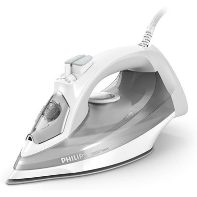 Fer à repasser - PHILIPS - DST5010/10 - Fer à vapeur Série 5000 - 40gr/min  vapeur continue - 2400W - Blanc